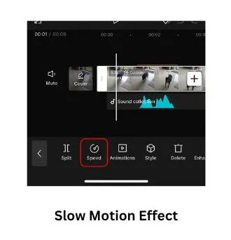 slow motion effect capcut