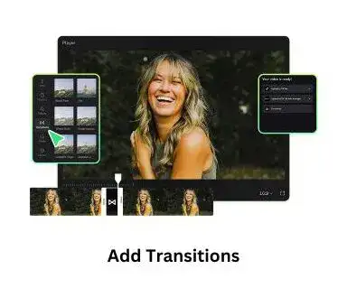 add transitions capcut